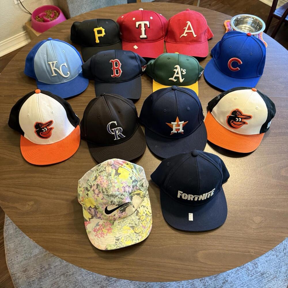 Vintage 90s/00s Kids Baseball Sports 12 Hat Bundle Size‎ Kids OSFA